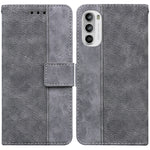 Custodia per telefono in pelle goffrata geometrica per Tecno Spark 6 GO