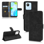 Custodia in pelle con vibrazione magnetica per Realme C30 4G, vivo X70 e vivo
