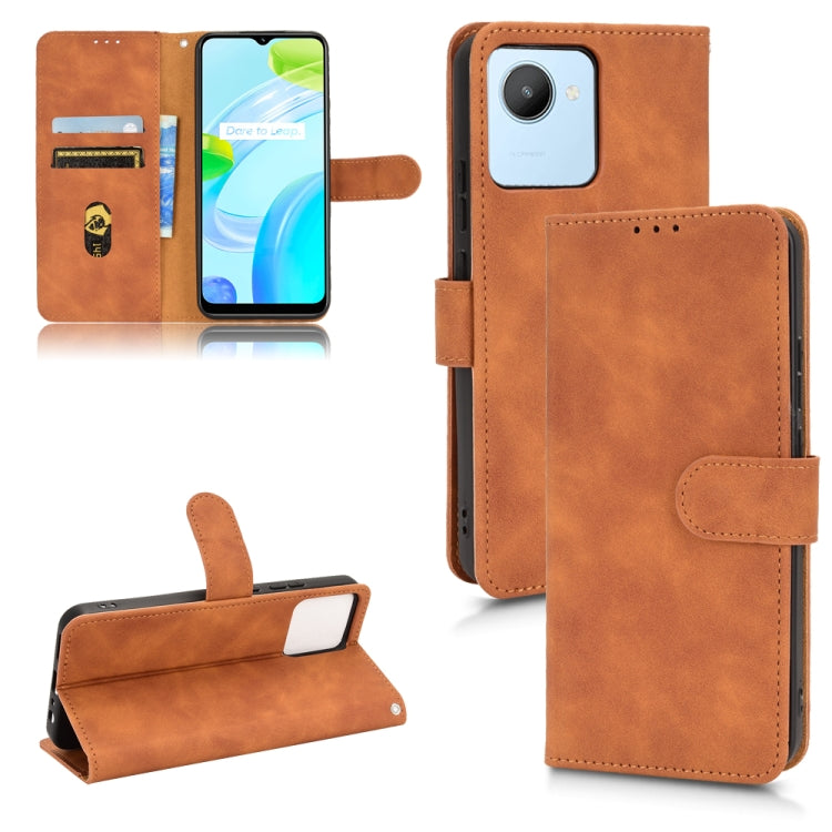 Custodia in pelle con vibrazione magnetica per Realme C30 4G, vivo X70 e vivo