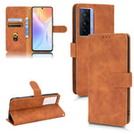 Custodia in pelle con vibrazione magnetica per Realme C30 4G, vivo X70 e vivo
