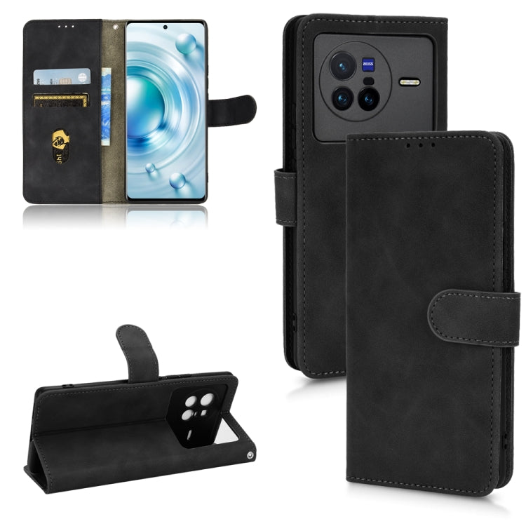 Custodia in pelle con vibrazione magnetica per Realme C30 4G, vivo X70 e vivo