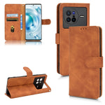Custodia in pelle con vibrazione magnetica per Realme C30 4G, vivo X70 e vivo