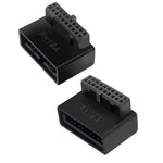 Adattatore estensione 90° USB 3.0 19P 20P scheda madre