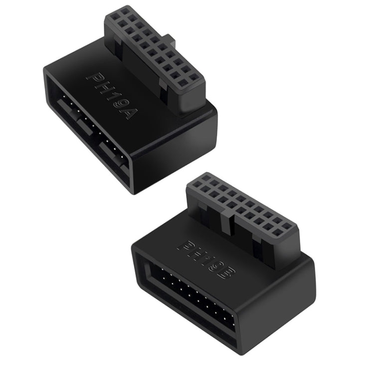 Adattatore estensione 90° USB 3.0 19P 20P scheda madre