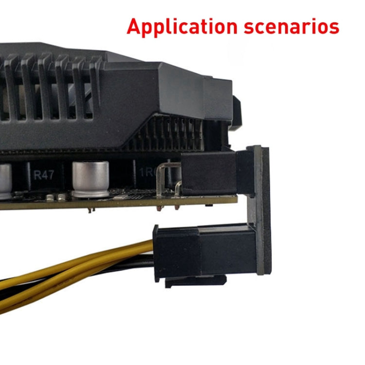 Adattatore angolato ATX 8 pin femmina a maschio 180°
