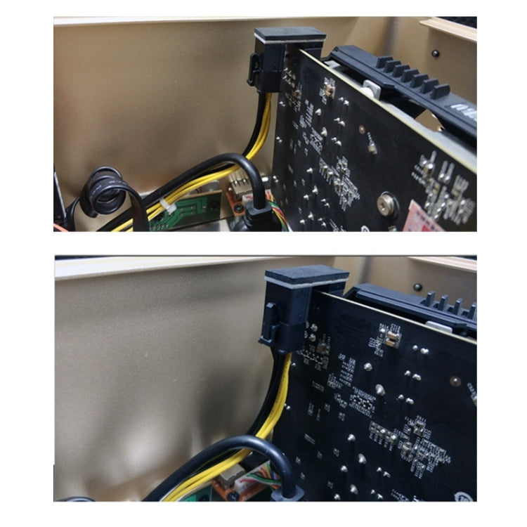 Adattatore angolato ATX 8 pin femmina a maschio 180°
