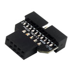 Adattatore scheda madre USB 2.0 9 pin a USB 3.0 19 pin