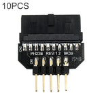 Adattatore scheda madre USB 2.0 9 pin a USB 3.0 19 pin