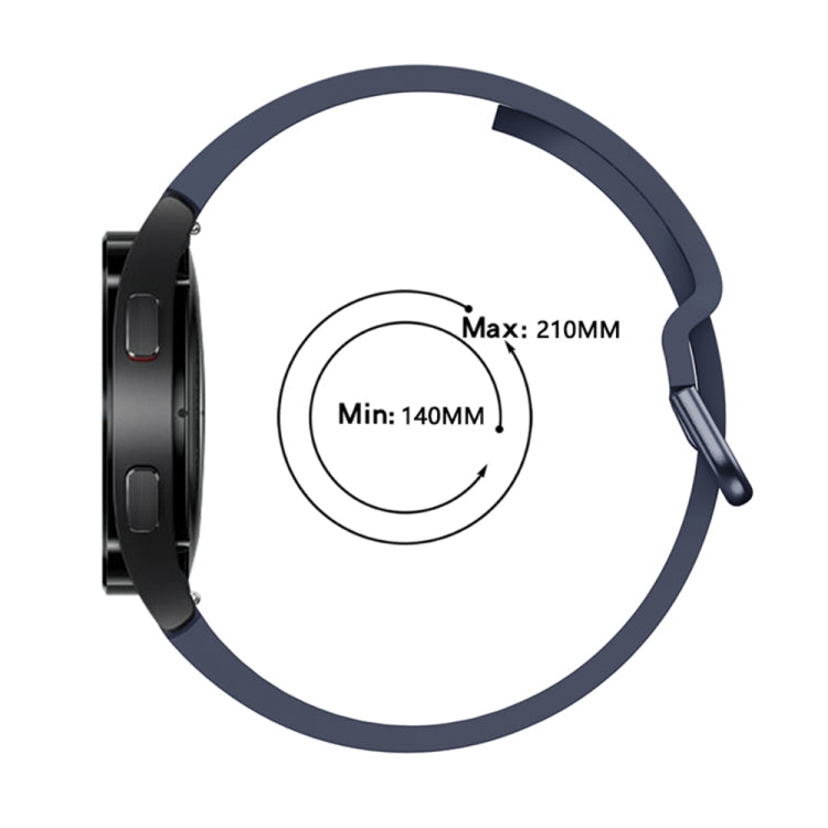 Cinturino in silicone con fibbia colorata per Galaxy Watch 5