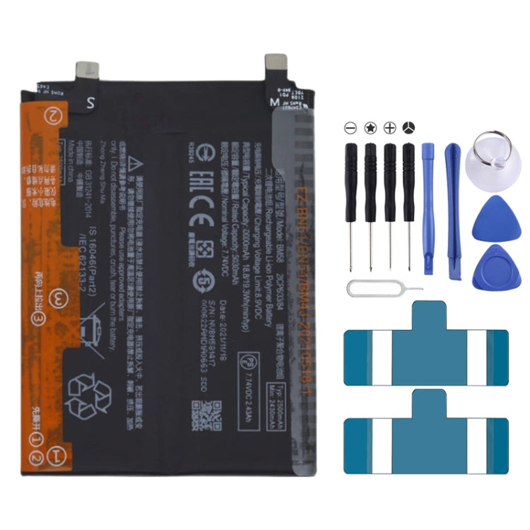 Batteria ai polimeri di litio per smartphone Xiaomi compatibili