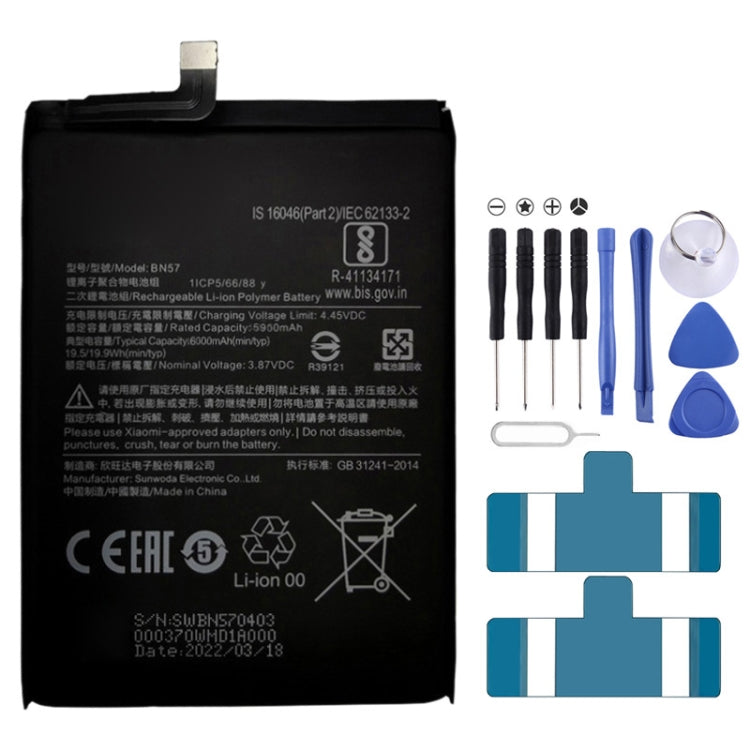 Batteria ai polimeri di litio per Xiaomi BS06FA BN60 BN80