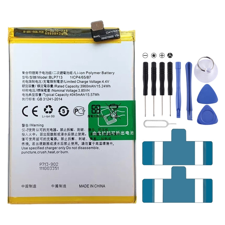Batteria ai polimeri di litio per Realme BLP841 BLP837 BLP809 BLP