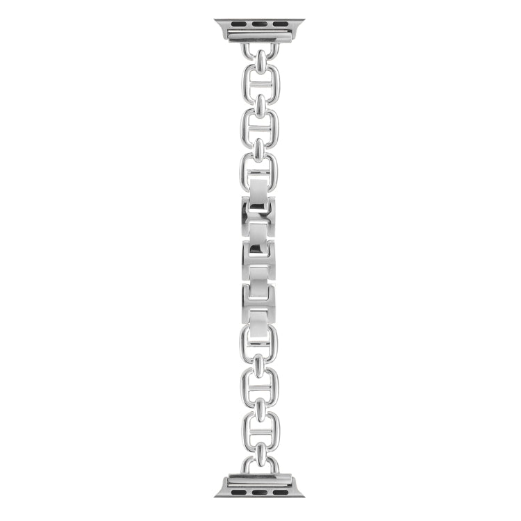 Cinturino in acciaio per la serie Apple Watch, 7 45mm / 6&SE&5&4 44mm / 3&2&1 42mm, 7 41mm / 6&SE&5&4 40mm / 3&2&1 38mm