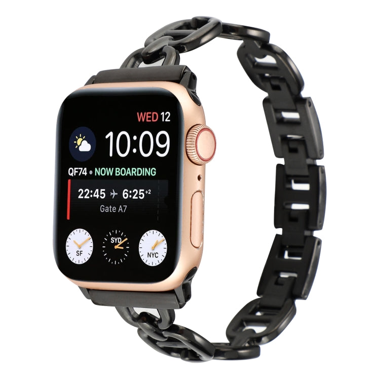 Cinturino in acciaio per la serie Apple Watch, 7 45mm / 6&SE&5&4 44mm / 3&2&1 42mm, 7 41mm / 6&SE&5&4 40mm / 3&2&1 38mm