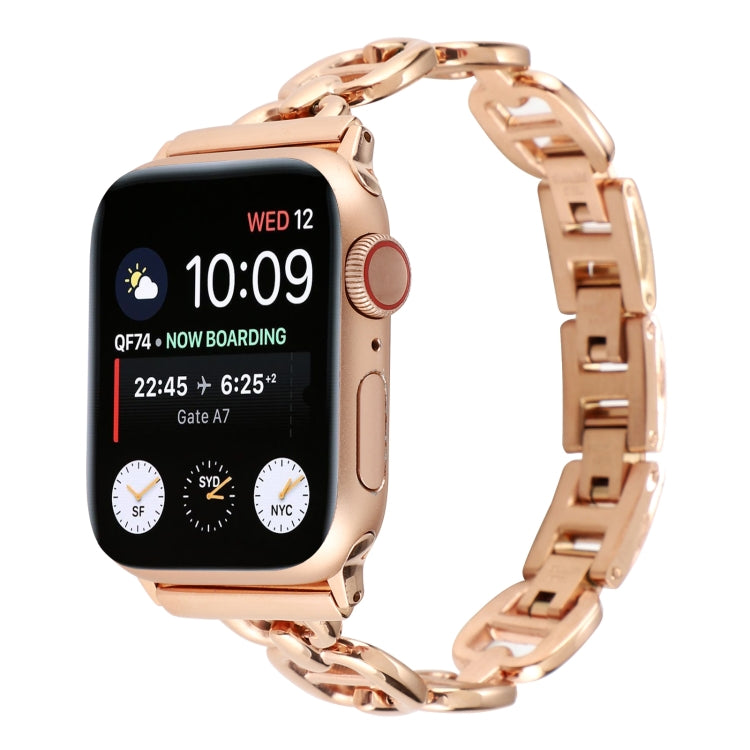 Cinturino in acciaio per la serie Apple Watch, 7 45mm / 6&SE&5&4 44mm / 3&2&1 42mm, 7 41mm / 6&SE&5&4 40mm / 3&2&1 38mm