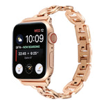 Cinturino in acciaio per la serie Apple Watch, 7 45mm / 6&SE&5&4 44mm / 3&2&1 42mm, 7 41mm / 6&SE&5&4 40mm / 3&2&1 38mm
