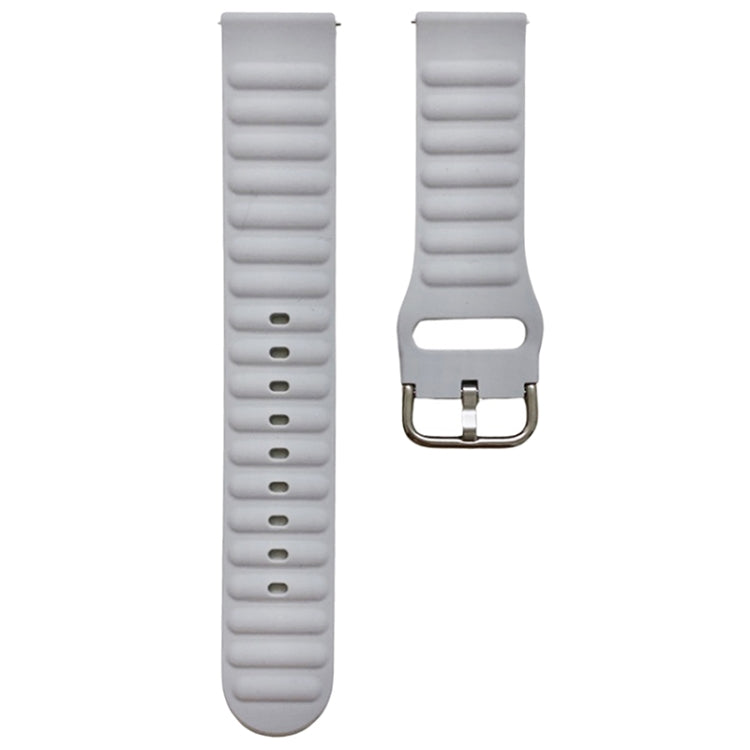 Cinturino universale in silicone 18-22mm per smartwatch