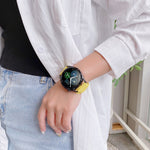 Cinturino universale in silicone 18-22mm per smartwatch