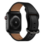 Cinturino in vera pelle per Apple Watch Series, 7 45mm / 6&SE&5&4 44mm / 3&2&1 42mm, 7 41mm / 6&SE&5&4 40mm / 3&2&1 38mm