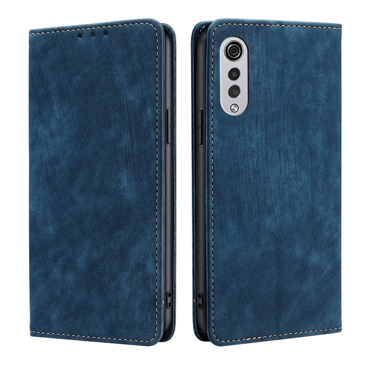 Custodia magnetica in pelle con porta carte per LG Velvet, Motorola Moto E32 4G