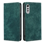 Custodia magnetica in pelle con porta carte per LG Velvet, Motorola Moto E32 4G