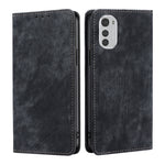 Custodia magnetica in pelle con porta carte per LG Velvet, Motorola Moto E32 4G