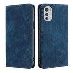 Custodia magnetica in pelle con porta carte per LG Velvet, Motorola Moto E32 4G