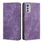 Custodia magnetica in pelle con porta carte per LG Velvet, Motorola Moto E32 4G