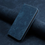 Custodia magnetica in pelle con porta carte per LG Velvet, Motorola Moto E32 4G