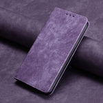 Custodia magnetica in pelle con porta carte per LG Velvet, Motorola Moto E32 4G