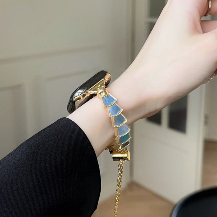 Cinturino in metallo con guscio per Apple Watch