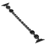 Cinturino in metallo con cristallo per Apple Watch