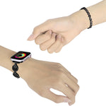 Cinturino in metallo con cristallo per Apple Watch