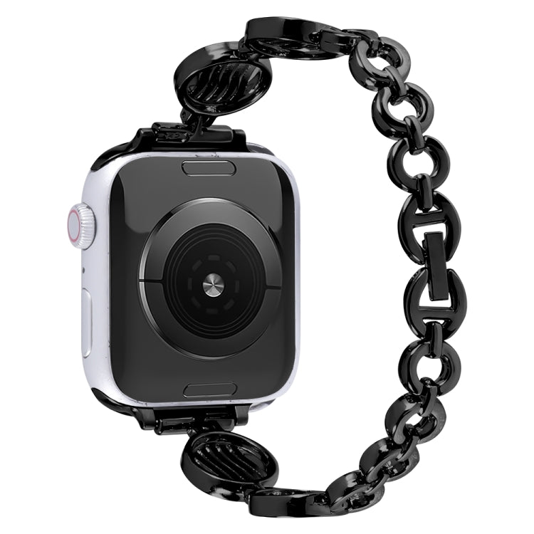 Cinturino in metallo con cristallo per Apple Watch