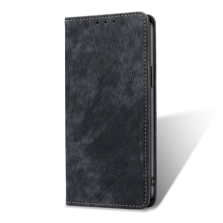 Custodia in pelle magnetica con blocco RFID per Sharp Aquos Sense 4