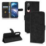 Custodia pelle con vibrazione magnetica per HTC Desire 22 Pro, Realme C30 e