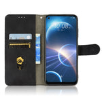 Custodia pelle con vibrazione magnetica per HTC Desire 22 Pro, Realme C30 e