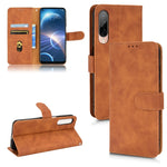 Custodia pelle con vibrazione magnetica per HTC Desire 22 Pro, Realme C30 e