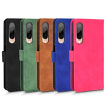 Custodia pelle con vibrazione magnetica per HTC Desire 22 Pro, Realme C30 e