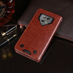 Custodia portafoglio in pelle Crazy Horse per Blackview, Cubot e Infinix - immagine 3