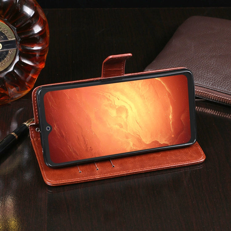 Custodia portafoglio in pelle Crazy Horse per Blackview, Cubot e Infinix - immagine 6
