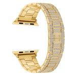 Cinturino in metallo con diamanti per Apple Watch