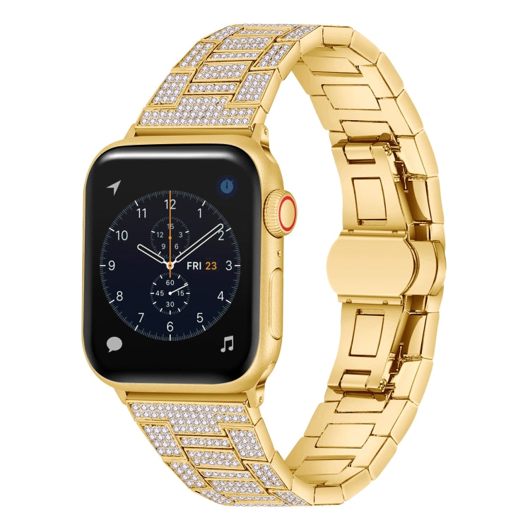 Cinturino in metallo con diamanti per Apple Watch