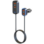 Caricatore auto 65,5W 6 porte PD QC3.0 SC05