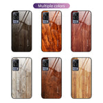 Custodia protettiva in vetro con venature del legno per vivo S9e, V15 e V21