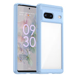 Custodia per telefono in acrilico TPU serie colorata per Google Pixel 7 5G e