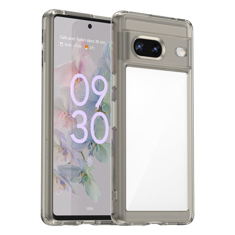 Custodia per telefono in acrilico TPU serie colorata per Google Pixel 7 5G e