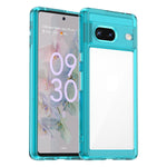Custodia per telefono in acrilico TPU serie colorata per Google Pixel 7 5G e