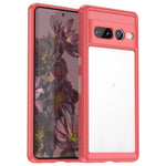 Custodia per telefono in acrilico TPU serie colorata per Google Pixel 7 5G e