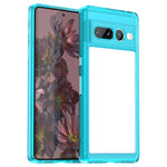 Custodia per telefono in acrilico TPU serie colorata per Google Pixel 7 5G e